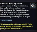 Emerald Scrying Stone