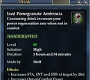 Iced Pomegranate Ambrosia