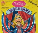 Miss Piggy Paper Doll (Golden)