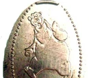 Bear in the Big Blue House pressed pennies
