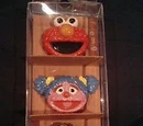 Sesame Street face magnets