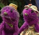 Otto and Etta Otter