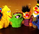 Sesame Street puppets (CBS Toys)