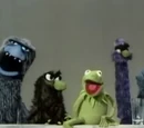 Cookie Monster and Kermit