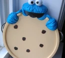 Cookie Monster tambourine