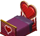 Vibromatic Heart Bed