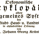Oekonomische Encyklopädie