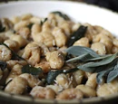 Potato-Garbanzo Gnocchis
