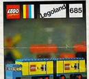 685 LEGOLAND Truck with Trailer