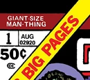 Giant-Size Man-Thing Vol 1 1