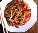 Beef and French Fries