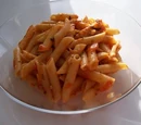Penne Arabiatta (Pasta with a Spicy Sauce)