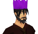 Purple partyhat