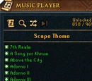 Music/track list