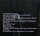 Dr. Fitch's Degree