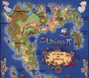 Ultima IV Map of Britannia