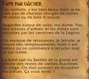 Quête: Faut pas gâcher