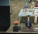 Team 5D's dinner party