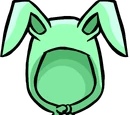 Green Bunny Ears