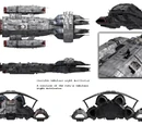 Poseidon Subclass Light Battlestar (D8)