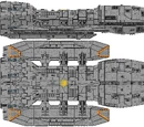 Atlantis Subclass Battlestar (D8)