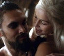 Drogo and Daenerys Targaryen