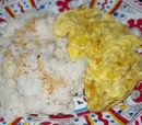 Scrambled Eggs with Rice