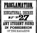 Educational Decree Number Twenty-Seven