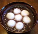 Oshiruko- sweet red bean soup by Japfoodgirl