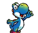 Blauer Yoshi