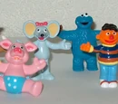 Sesamstraat PVC figures (Albert Heijn)