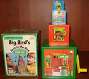 Sesame Street Jack-in-the-Box toys