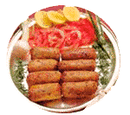 Indian Chicken Rolls