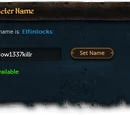 Character names