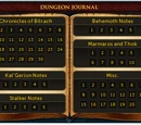 Dungeoneering journals