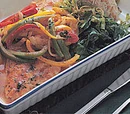 Chilean Sea Bass with Roasted Yellow Pepper Grits