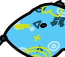 Blue Floor Cushion