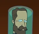 Benjamin Harrison's head