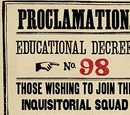 Educational Decree Number Ninety-Eight