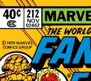 Fantastic Four Vol 1 212