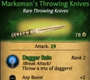 Marksman's Throwing Knives