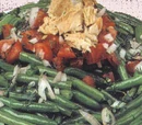 Fasolakia Salata me Tono
