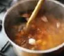 Spanish Cream of Chicken Soup with Almonds