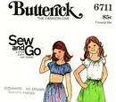 Butterick 6711 A