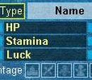 Daiakuji:Parameters