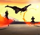 Firebending training