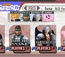 Cloud Strife vs Solid Snake vs Sephiroth vs Kirby 2008