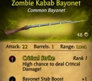 Zombie Kabab Bayonet