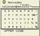 Nickname