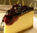 Easy Blueberry (or Cherry) Cheesecake